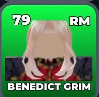BENEDICT GRIM card, 79 OVR, B MUNCHEN