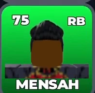 MENSAH card, 75 OVR, B MUNCHEN