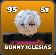 BUNNY IGLESIAS card, 95 OVR, FC BARCHA