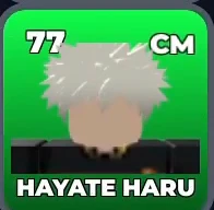 HAYATE HARU card, 77 OVR, FC BARCHA