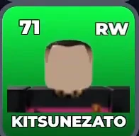 KITSUNEZATO card, 71 OVR, FC BARCHA