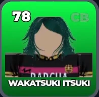 WAKATSUKI ITSUKI card, 78 OVR, FC BARCHA