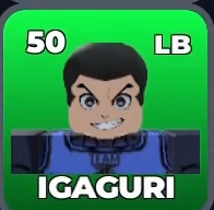 IGAGURI card, 50 OVR, FIRST SELECTION