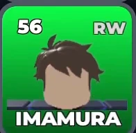 IMAMURA card, 56 OVR, FIRST SELECTION