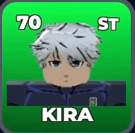KIRA card, 70 OVR, FIRST SELECTION