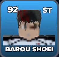 BAROU SHOEI card, 92 OVR, JAPAN U-20 SQUAD