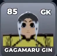 GAGAMARU GIN card, 85 OVR, JAPAN U-20 SQUAD