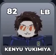 KENYU YUKIMIYA card, 82 OVR, JAPAN U-20 SQUAD
