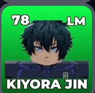 KIYORA JIN card, 78 OVR, JAPAN U-20 SQUAD