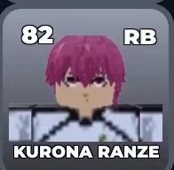 KURONA RANZE card, 82 OVR, JAPAN U-20 SQUAD