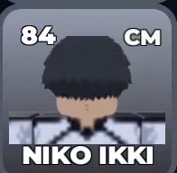 NIKO IKKI card, 84 OVR, JAPAN U-20 SQUAD