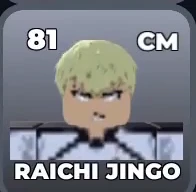RAICHI JINGO card, 81 OVR, JAPAN U-20 SQUAD