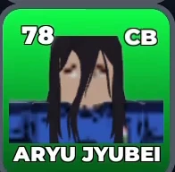 ARYU JYUBEI card, 78 OVR, JAPAN VS U-20 MATCH