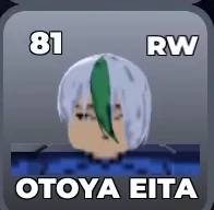OTOYA EITA card, 81 OVR, JAPAN VS U-20 MATCH