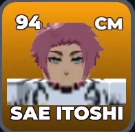 SAE ITOSHI card, 94 OVR, NEW GENERATION WORLD XI