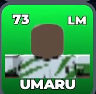 UMARU card, 73 OVR, NIGERIA U-20 SQUAD