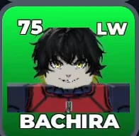 BACHIRA card, 75 OVR, SECOND SELECTION