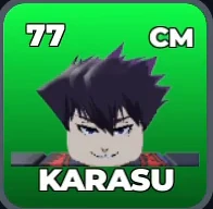 KARASU card, 77 OVR, SECOND SELECTION