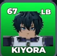 KIYORA card, 67 OVR, SECOND SELECTION