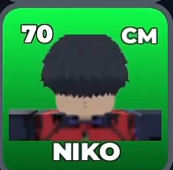 NIKO card, 70 OVR, SECOND SELECTION