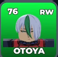 OTOYA card, 76 OVR, SECOND SELECTION