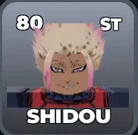 SHIDOU card, 80 OVR, SECOND SELECTION