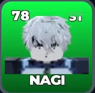 NAGI card, 78 OVR, THIRD SELECTION