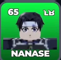 NANASE card, 65 OVR, THIRD SELECTION