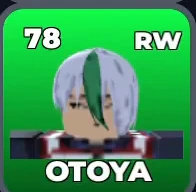 OTOYA card, 78 OVR, THIRD SELECTION