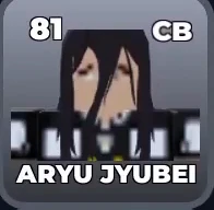 ARYU JYUBEI card, 81 OVR, UBERS