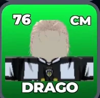 DRAGO card, 76 OVR, UBERS
