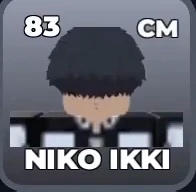 NIKO IKKI card, 83 OVR, UBERS