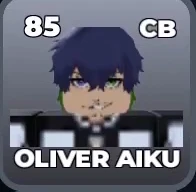 OLIVER AIKU card, 85 OVR, UBERS