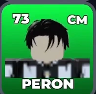 PERON card, 73 OVR, UBERS