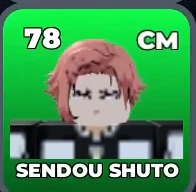 SENDOU SHUTO card, 78 OVR, UBERS